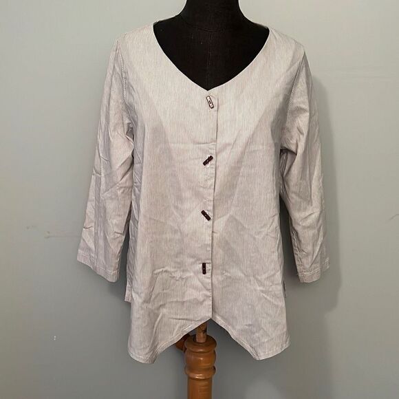 Fat Hat Clothing Company Smocked Shirt - Picture 1 of 8